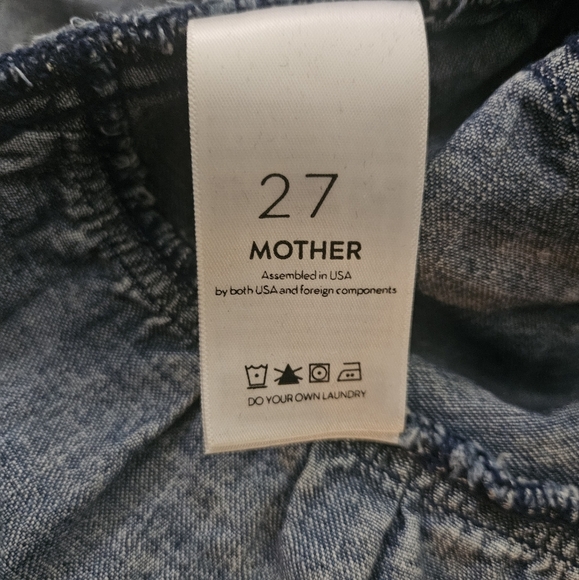 Mother The Ruffle Mini Skirt Threading The Needle Size 27 - Picture 7 of 9